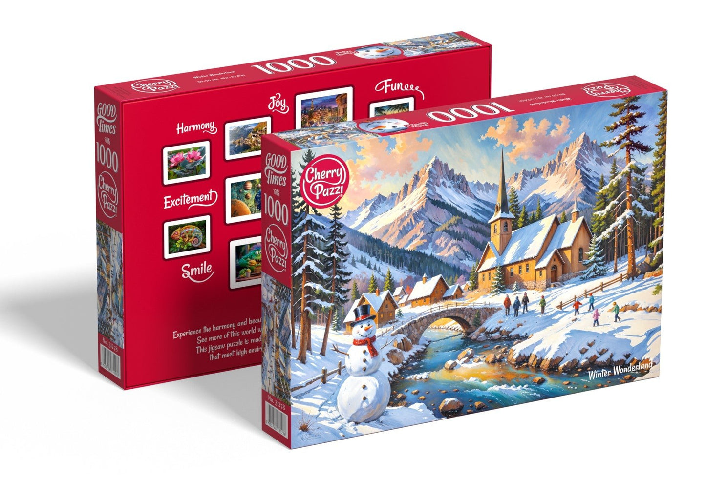 Téli csodaország Cherry Pazzi 1000 darabos kirakó puzzle (CP-31278) - puzzlegarden