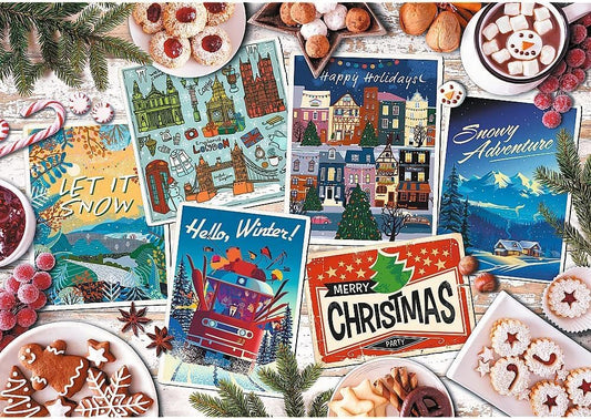 Téli emlékek Trefl 1000 darabos kirakó puzzle (TR - 10730) - puzzlegarden