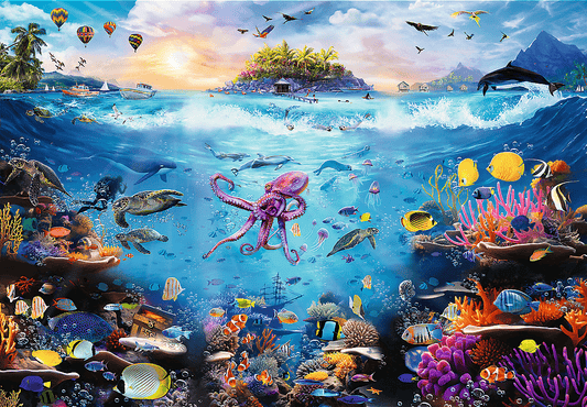 Tenger alatti Paradicsom Trefl Prime 13500 darabos kirakó puzzle (TR - 81027) - puzzlegarden