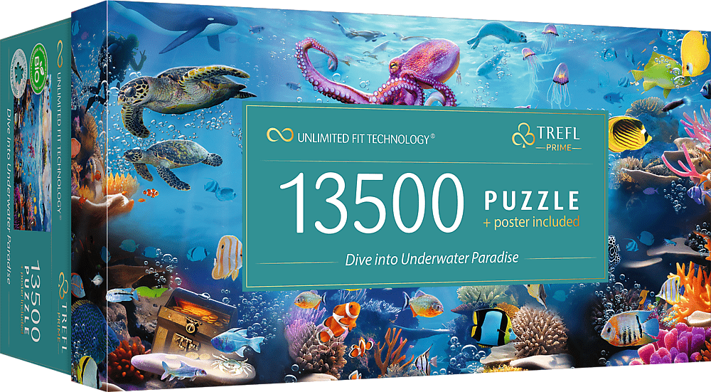 Tenger alatti Paradicsom Trefl Prime 13500 darabos kirakó puzzle (TR-81027 5900511810271) - puzzlegarden