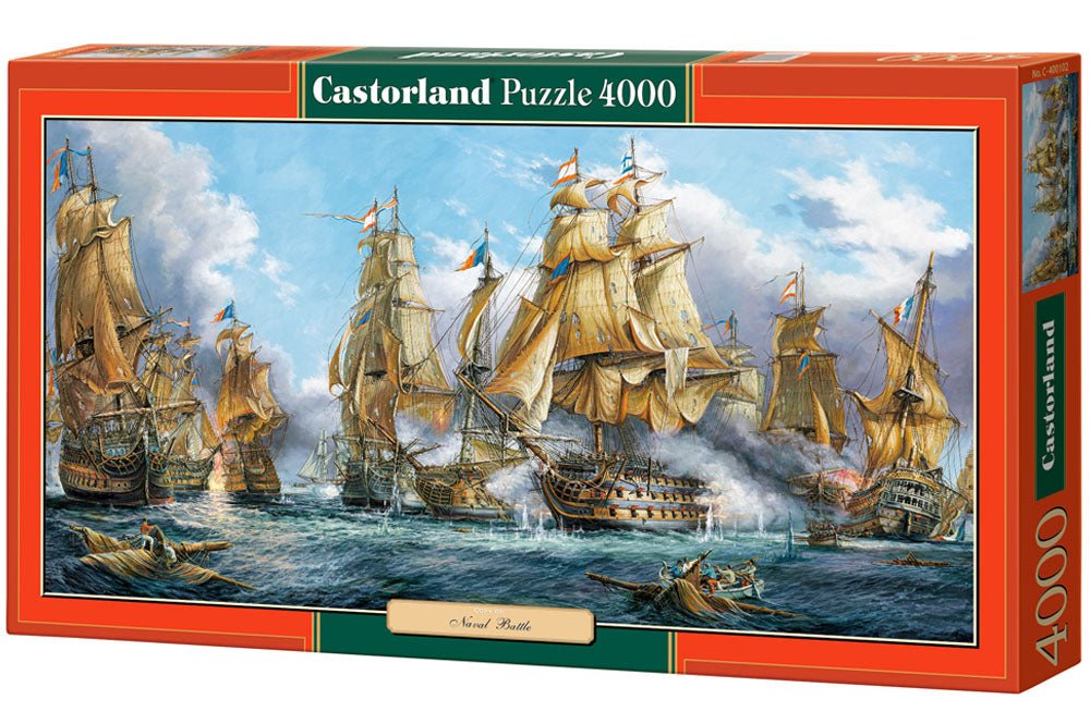 Tengeri Csata Castorland 4000 darabos kirakó puzzle (C-400102 5904438400102) - puzzlegarden