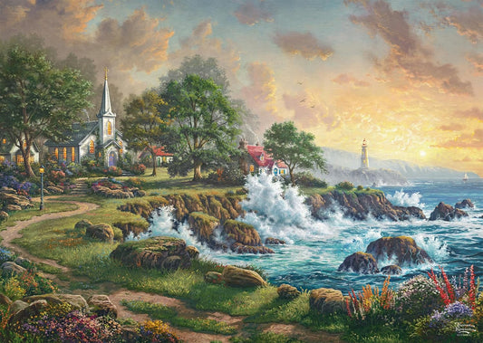 Tengerparti menedék Schmidt Spiele 1000 darabos kirakó puzzle (SCH - 58628) - puzzlegarden