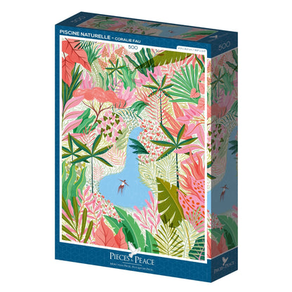 Természetes Medence Pieces & Peace 500 darabos kirakó puzzle (PP-0067 3770001400679) - puzzlegarden