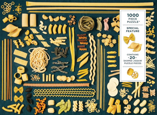 Tésztafajták Galison 1000 darabos kirakó puzzle (GA - 9780735376953) - puzzlegarden