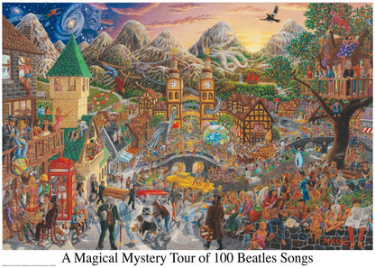 The Beatles - Magical Mystery Tour Aquarius 3000 darabos kirakó puzzle (AQ-68504 840391119703) - puzzlegarden