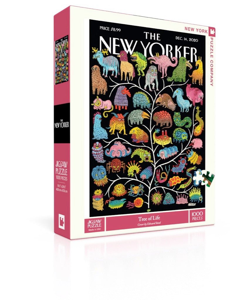 The New Yorker - Az Élet Fája New York Puzzle Company 1000 darabos kirakó puzzle (NYPC - NPZNY2138 819844018887) - puzzlegarden