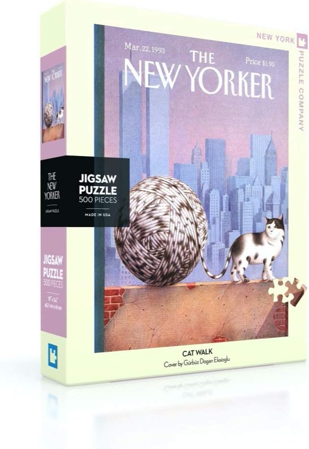 The New Yorker - Cat Walk New York Puzzle Company 500 darabos kirakó puzzle (NYPC - NPZNY2066 819844017736) - puzzlegarden