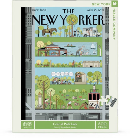 The New Yorker - Central Parki vidámság New York Puzzle Company 500 darabos kirakó puzzle (NYPC - NPZNY2372 840291700674) - puzzlegarden