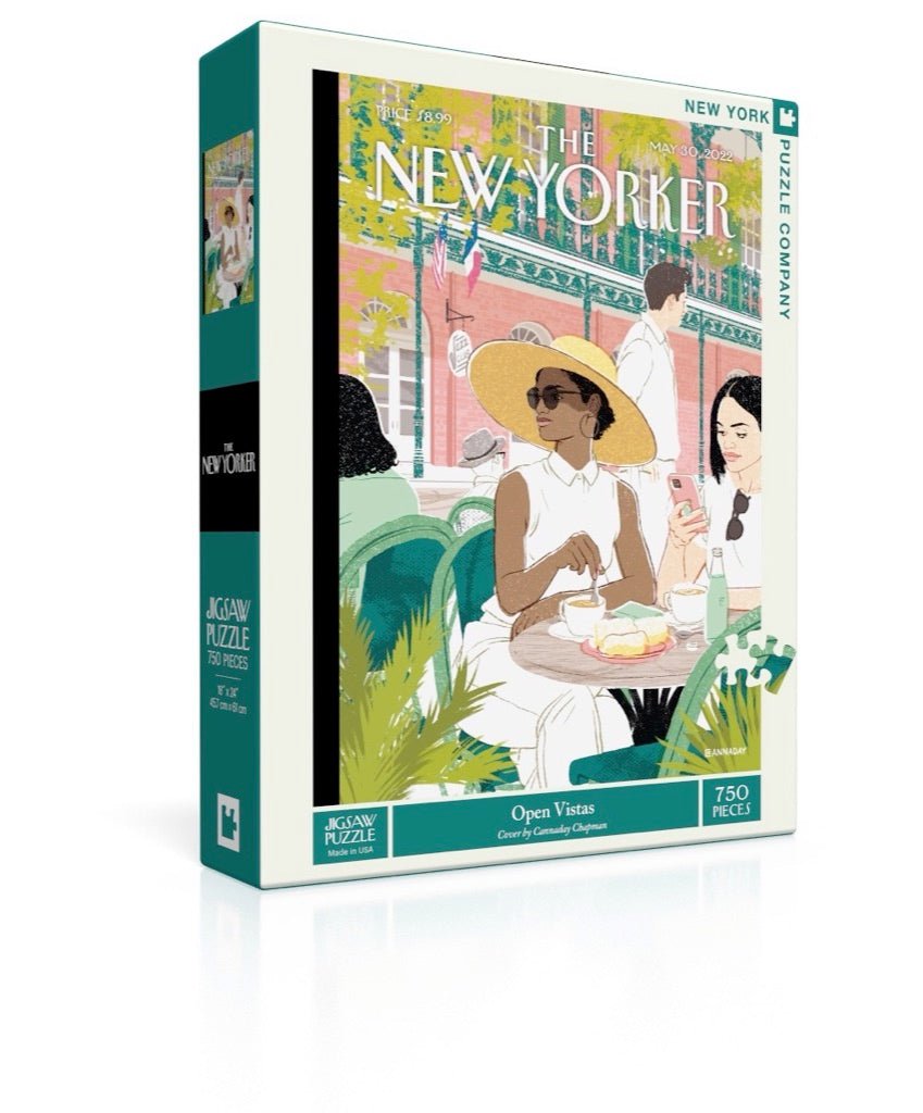 The New Yorker - Nyitott távlatok New York Puzzle Company 750 darabos kirakó puzzle (NYPC - NPZNY2376 840291700711) - puzzlegarden