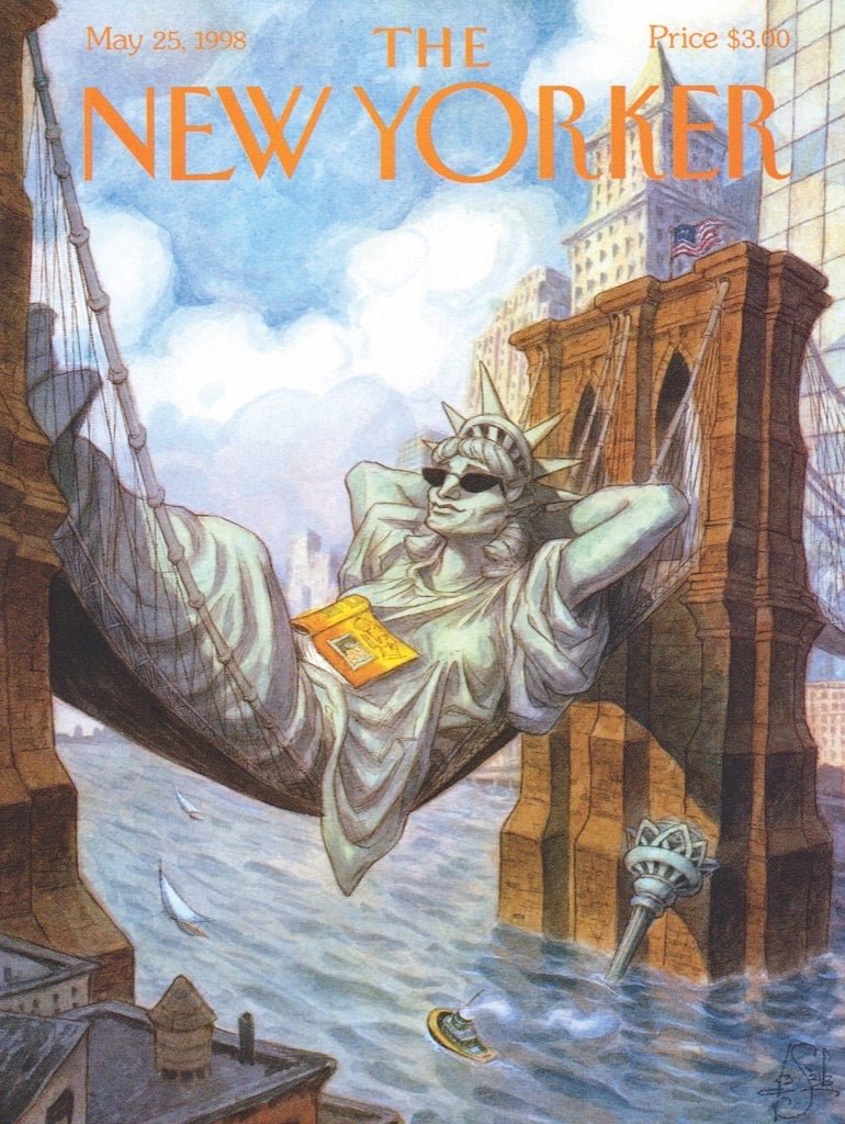 The New Yorker - Szabadság New York Puzzle Company 500 darabos kirakó puzzle (NYPC - NPZNY1707 819844013127) - puzzlegarden