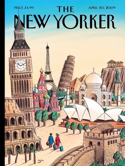 The New Yorker - Uticélok New York Puzzle Company 1000 darabos kirakó puzzle (NYPC - NY024 819844012007) - puzzlegarden