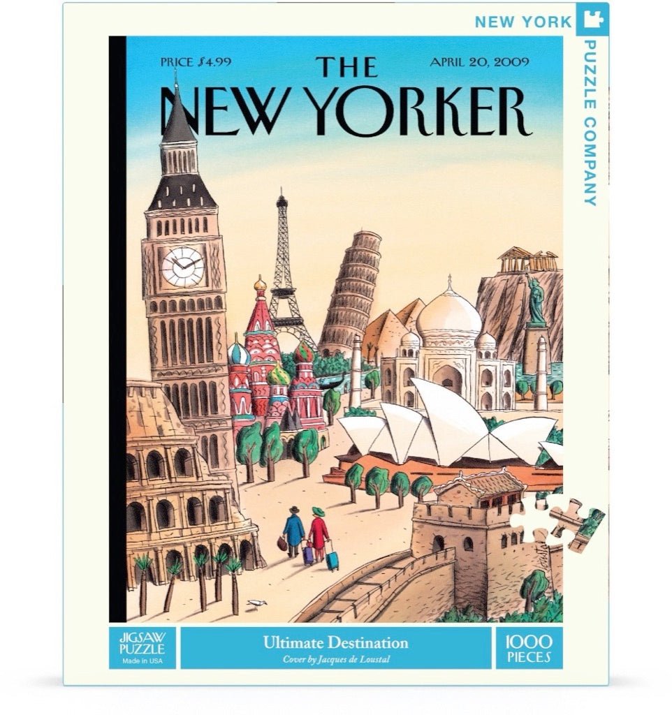 The New Yorker - Uticélok New York Puzzle Company 1000 darabos kirakó puzzle (NYPC - NY024 819844012007) - puzzlegarden