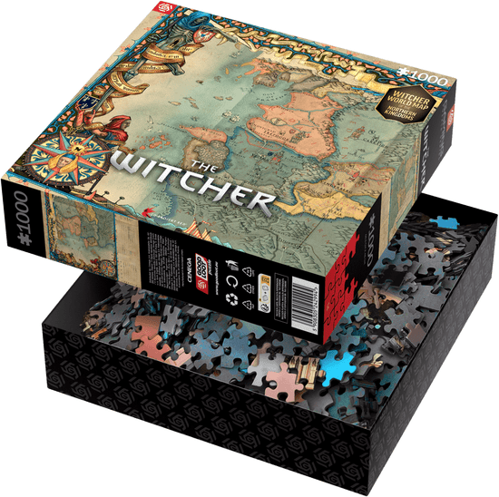 The Witcher - Az Északi Királyságok Good Loot 1000 darabos kirakó puzzle (GL - 5908305242994 5908305242994) - puzzlegarden