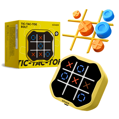 Tic - Tac - Toe Bolt - Végtelen Amőba - elektronikus logikai játék Giiker egyéb darabos kirakó puzzle (GI-6971421890393) - puzzlegarden