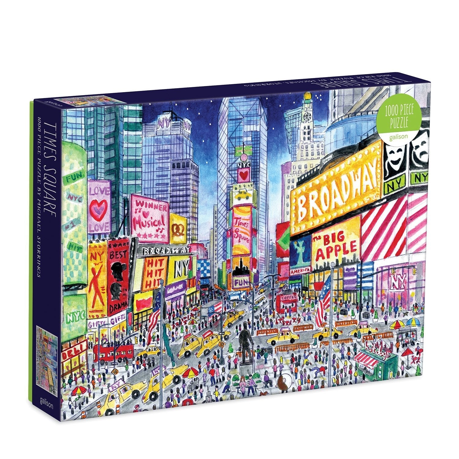 Times Square Galison 1000 darabos kirakó puzzle (GA - 9780735367074 9780735367074) - puzzlegarden