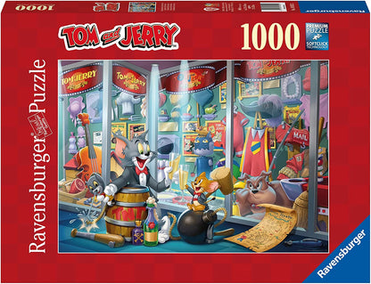 Tom és Jerry Ravensburger 1000 darabos kirakó puzzle (RA-16925 4005556169252) - puzzlegarden