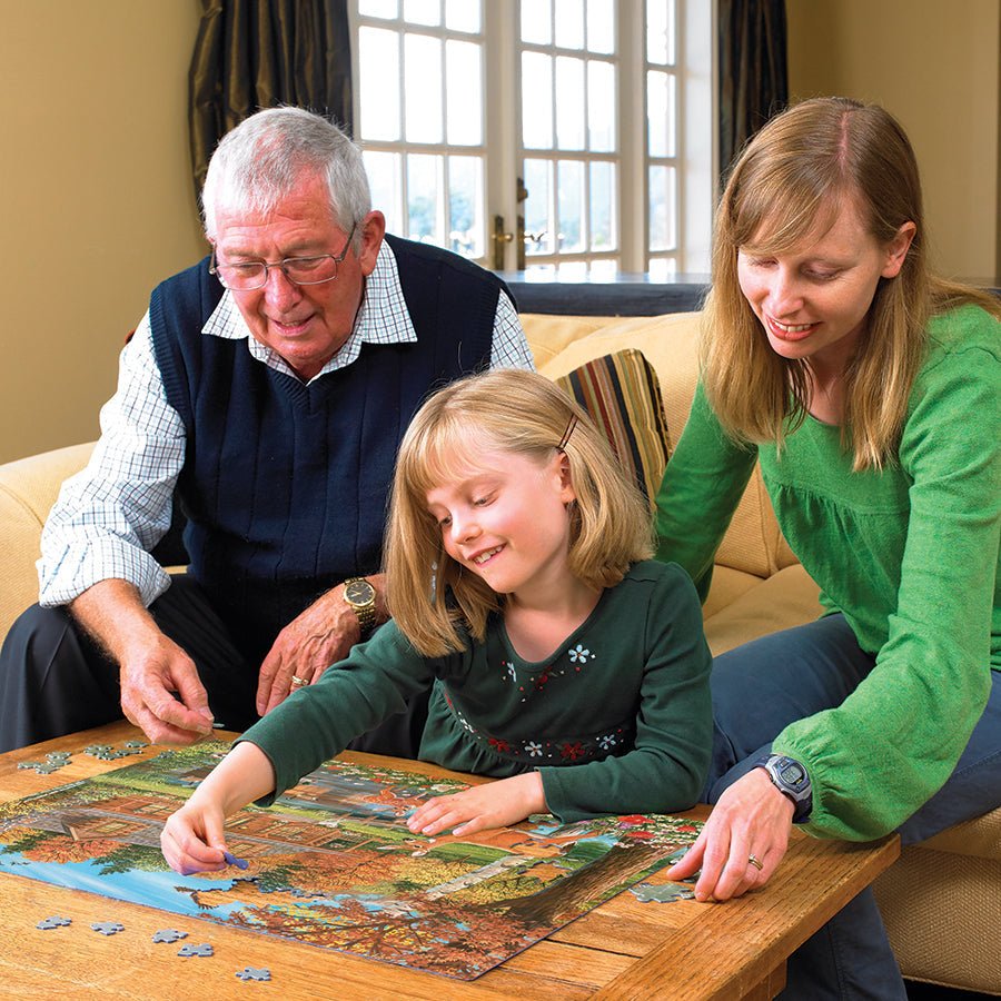 Tóparti kunyhó Cobble Hill 350 darabos kirakó puzzle (CH - 47036) - puzzlegarden