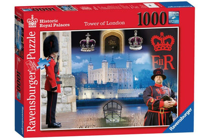 Történelmi királyi paloták - Tower of London Ravensburger 1000 darabos kirakó puzzle (RA-19581 4005556195817) - puzzlegarden