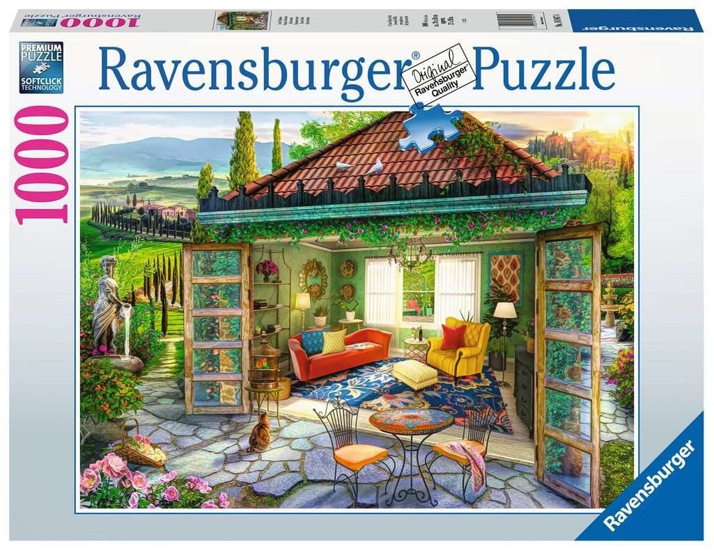 Toszkán Oázis Ravensburger 1000 darabos kirakó puzzle (RA-16947 4005556169474) - puzzlegarden