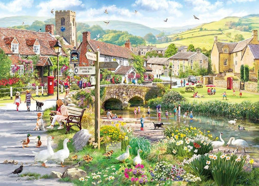 Totyogós kacsakaland Gibsons 1000 darabos kirakó puzzle (G - G6433) - puzzlegarden