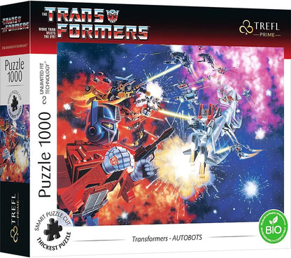 Transformers - Autobotok Trefl Prime 1000 darabos kirakó puzzle (TR - 10777 5900511107777) - puzzlegarden