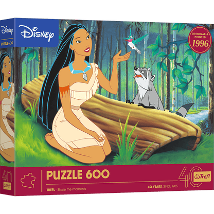 Trefl 40 Éves Jubileum - Pocahontas Trefl 600 darabos kirakó puzzle (TR - 37605) - puzzlegarden
