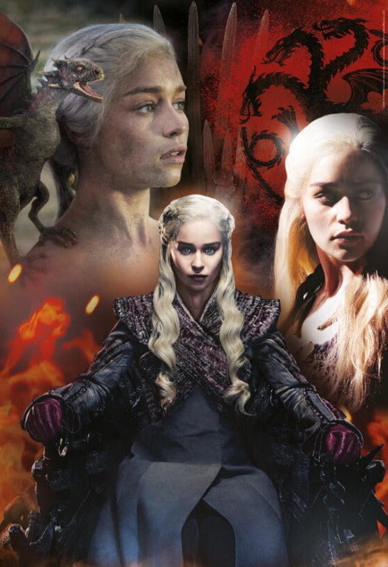 Trónok harca - Daenerys Targaryen Clementoni 250 darabos kirakó puzzle (CL-29057 8005125290574) - puzzlegarden