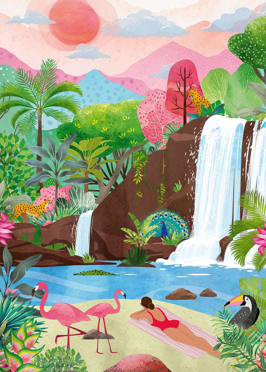 Trópusi Érzés Pieces & Peace 1500 darabos kirakó puzzle (PaP - 0031) - puzzlegarden