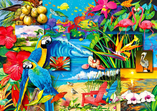 Trópusi Kincsek Enjoy 1000 darabos kirakó puzzle (EN - 2034) - puzzlegarden