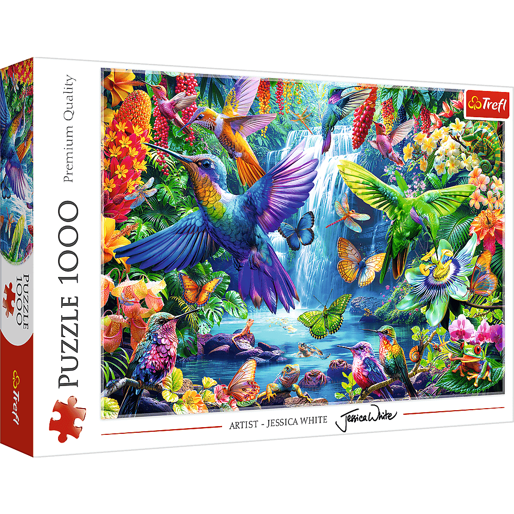 Trópusi kolibrik Trefl 1000 darabos kirakó puzzle (TR - 10880 5900511108804) - puzzlegarden