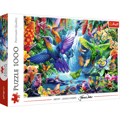 Trópusi kolibrik Trefl 1000 darabos kirakó puzzle (TR - 10880 5900511108804) - puzzlegarden