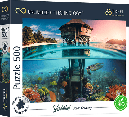 Trópusi menedék Trefl Prime 500 darabos kirakó puzzle (TR-37462 5900511374629) - puzzlegarden