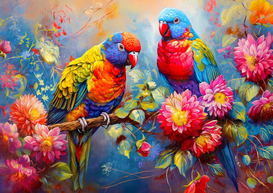 Trópusi társak Enjoy 1000 darabos kirakó puzzle (EN - 2274) - puzzlegarden