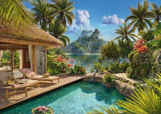 Trópusi vakáció Cherry Pazzi 2000 darabos kirakó puzzle (CP - 50187) - puzzlegarden
