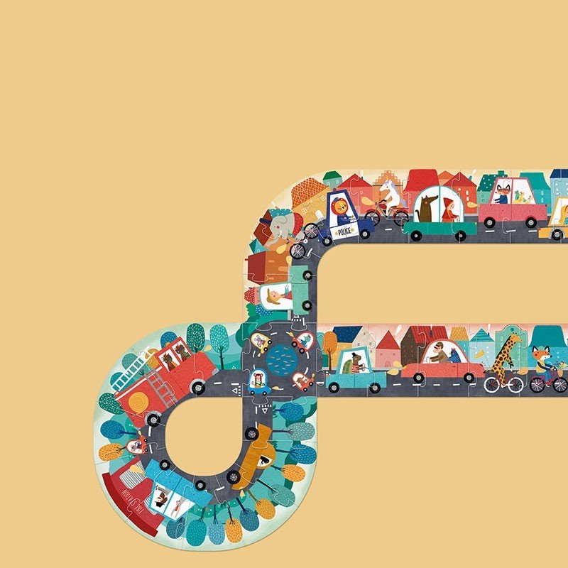 Tü - tü! Londji 48 darabos kirakó puzzle (LN-PZ329U) - puzzlegarden