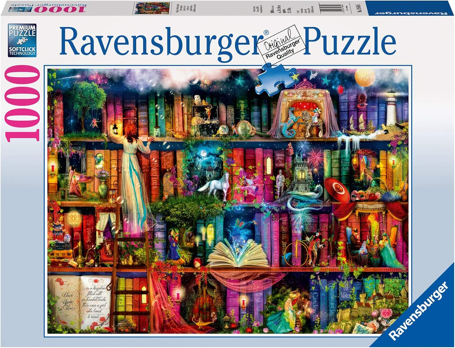 Tündérmesék világa Ravensburger 1000 darabos kirakó puzzle (RA-19684 4005556196845) - puzzlegarden