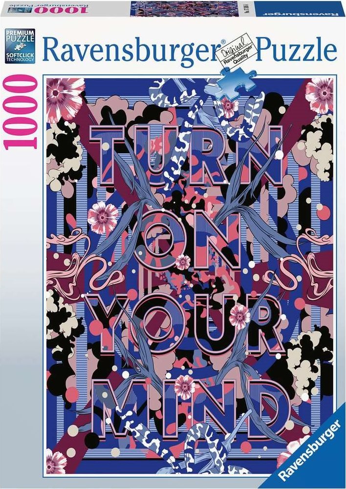 Turn on your Mind Ravensburger 1000 darabos kirakó puzzle (RA-17595 4005556175956) - puzzlegarden