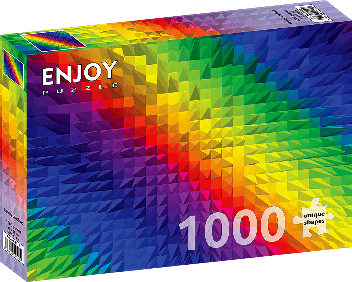 Tüskés Szivárvány ENJOY 1000 darabos kirakó puzzle (EN-2110 5949194021109) - puzzlegarden