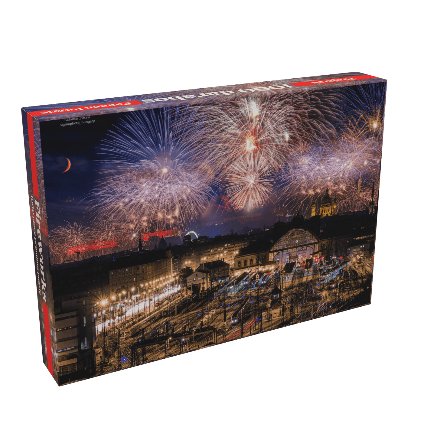 Tűzijáték Pannon Puzzle 1000 darabos kirakó puzzle (PP-181) - puzzlegarden