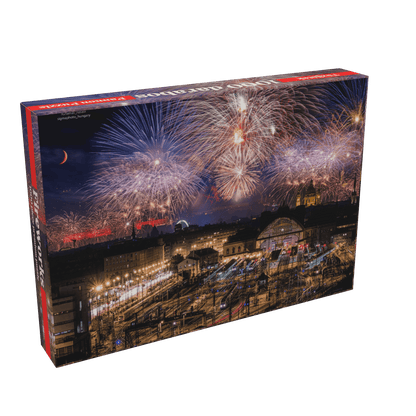 Tűzijáték Pannon Puzzle 1000 darabos kirakó puzzle (PP-181) - puzzlegarden