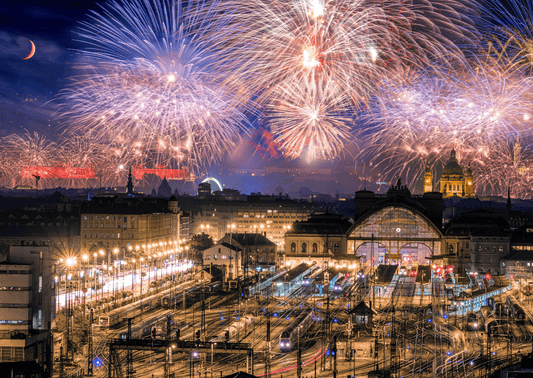 Tűzijáték Pannon Puzzle 1000 darabos kirakó puzzle (PP-181) - puzzlegarden