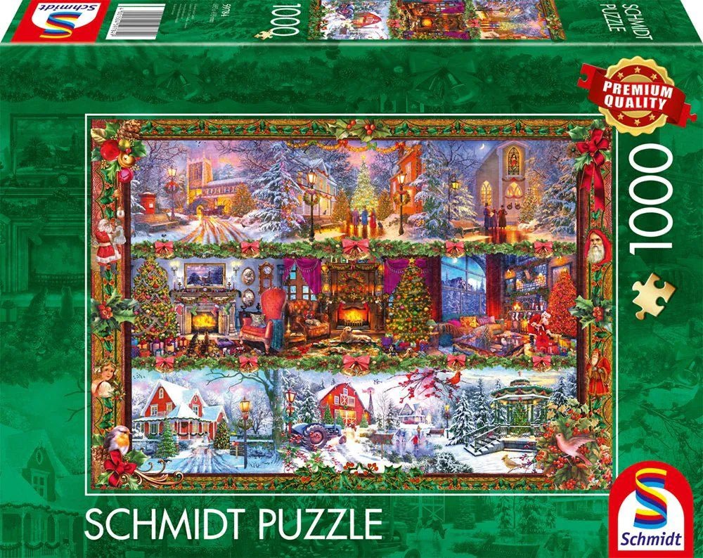 Üdvözlet az Ünnepek Alkalmából Schmidt Spiele 1000 darabos kirakó puzzle (SCH - 59784 4001504597849) - puzzlegarden