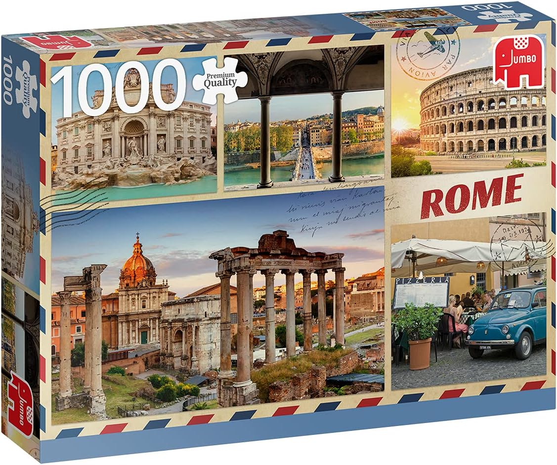 Üdvözlet Rómából Jumbo 1000 darabos kirakó puzzle (JU - 18862 8710126188620) - puzzlegarden