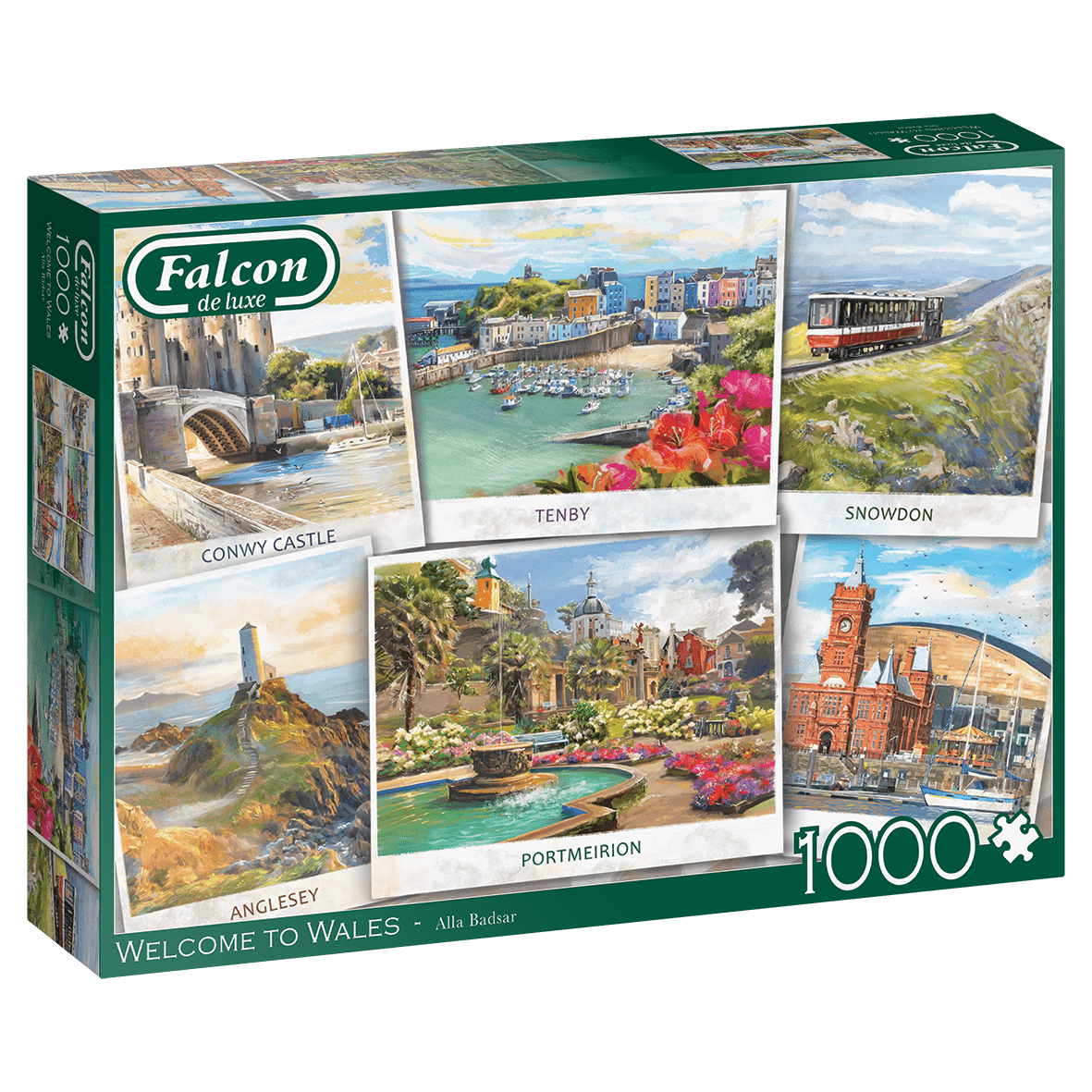 Üdvözlet Walesből Falcon 1000 darabos kirakó puzzle (FA-11341 8710126113417) - puzzlegarden