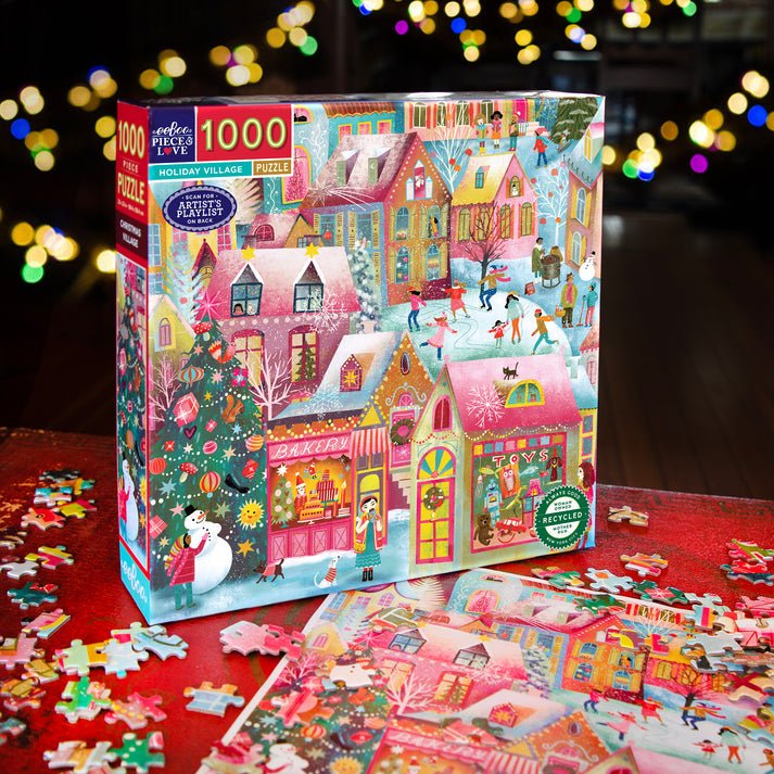 Ünnepi Falu Eeboo 1000 darabos kirakó puzzle (EB - PZTHYV 689196520976) - puzzlegarden