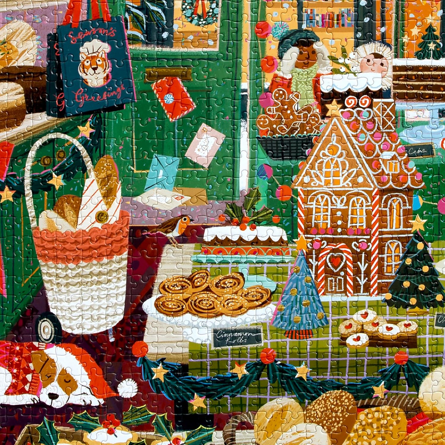 Ünnepi pékség Eeboo 1000 darabos kirakó puzzle (EB-PZT774) - puzzlegarden
