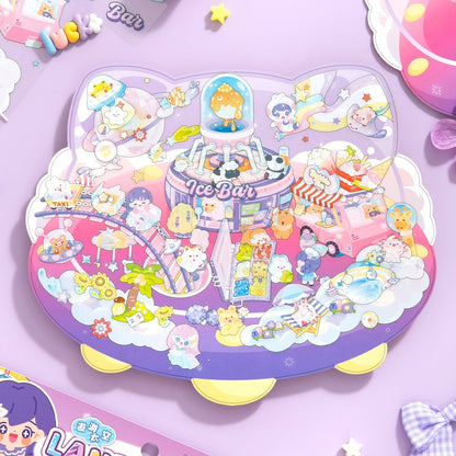 Űrutazás - matricajelenet Simno 1 darabos kirakó puzzle (SN-6941776325611) - puzzlegarden