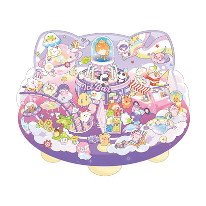 Űrutazás - matricajelenet Simno 1 darabos kirakó puzzle (SN-6941776325611) - puzzlegarden