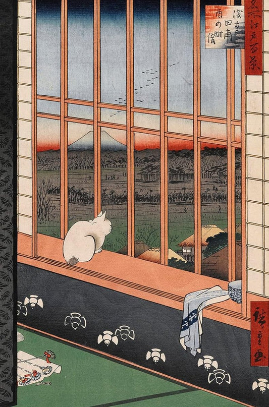 Utagawa Hiroshige Pomegranate 500 darabos kirakó puzzle (POM - JP009) - puzzlegarden