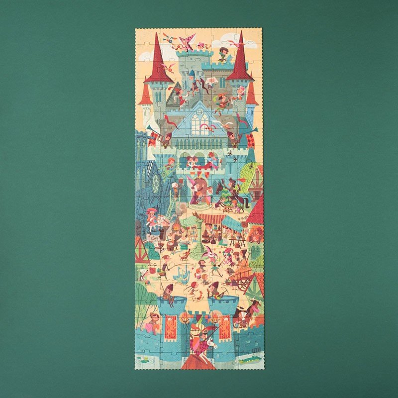 Utazás a lovagok korába Londji 100 darabos kirakó puzzle (LN-PZ373U) - puzzlegarden